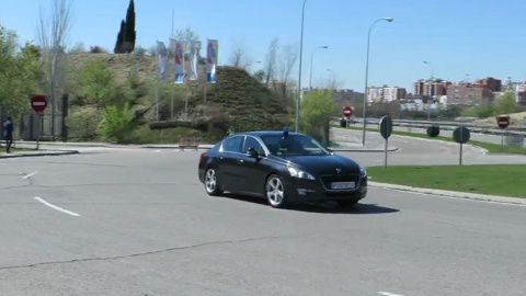 El Rey llega al hospital de emergencias instalado en Ifema El Rey llega al hospital de emergencias instalado en Ifema