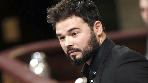 El portavoz adjunto de ERC, Gabriel Rufián - EFE El portavoz adjunto de ERC, Gabriel Rufián - EFE