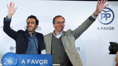 Borja Semper y Alfonso Alonso en una imagen de archivo / EFE Borja Semper y Alfonso Alonso en una imagen de archivo / EFE