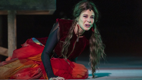 Belén Rueda protagoniza ‘Salomé’ en el Festival de Teatro Clásico de Mérida La actriz Belén Rueda en la representación de 'Salomé', durante el 69 Festival Internacional de Teatro Clásico de Mérida, a 8 de agosto de 2023. Jorge Armestar / Europa Press.