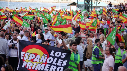 Los asistentes a un acto de precampaña electoral de Vox, en los Jardines del Náutico, a 27 de junio de 2023, en Gijón, Asturias (España). Xuan Cueto / Europa Press (Foto de ARCHIVO) Los asistentes a un acto de precampaña electoral de Vox, en los Jardines del Náutico, a 27 de junio de 2023, en Gijón, Asturias (España). Xuan Cueto / Europa Press (Foto de ARCHIVO)