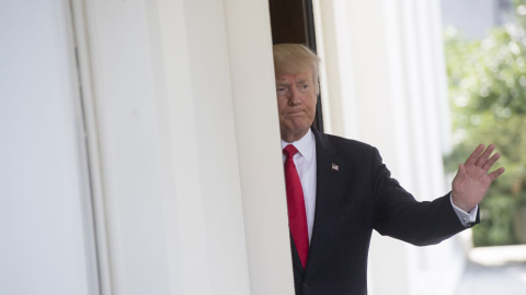 El presidente de EEUU, Donald Trump. AFP El presidente de EEUU, Donald Trump. AFP