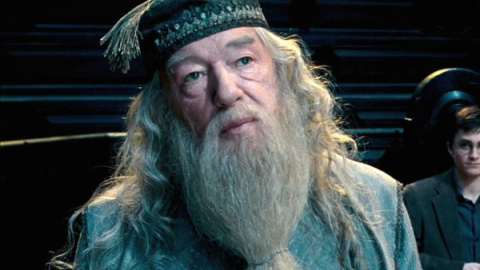 Dumbledore, personaje interpretado por Michael Gambon en Harry Potter Dumbledore, personaje interpretado por Michael Gambon en Harry Potter