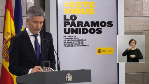 Marlaska asegura que Policía y Guardia Civil han contado "en todo momento" con los elementos de protección necesarios