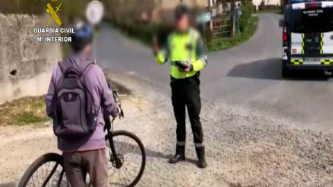 Denunciado en A Coruña un ciclista de 82 años a 10 kilómetros de su casa