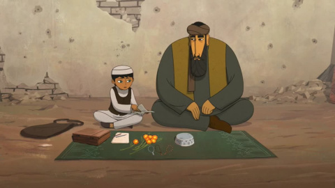 Escena de la película de animación 'The Breadwinner (El pan de la guerra)'. Escena de la película de animación 'The Breadwinner (El pan de la guerra)'.