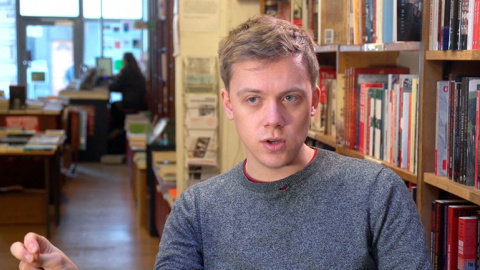 El escritor británico Owen Jones El escritor británico Owen Jones