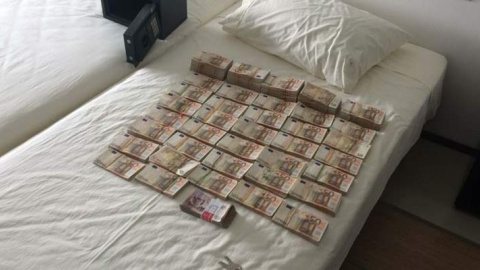 El dinero encontrado en el apartamento de Rodríguez Sobrino. | DIARIO EL TIEMPO DE COLOMBIA (ELTIEMPO.COM) El dinero encontrado en el apartamento de Rodríguez Sobrino. | DIARIO EL TIEMPO DE COLOMBIA (ELTIEMPO.COM)
