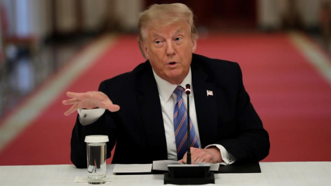 El presidente de Estados Unidos, Donald Trump. / EFE El presidente de Estados Unidos, Donald Trump. / EFE