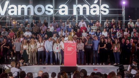 La vicepresidenta segunda, ministra de Trabajo y líder de Sumar, Yolanda Díaz, interviene durante el acto de cierre de la Asamblea fundacional de Sumar, en La Nave, a 23 de marzo de 2024, en Villaverde, Madrid (España).- Ricardo Rubio / Europa Press La vicepresidenta segunda, ministra de Trabajo y líder de Sumar, Yolanda Díaz, interviene durante el acto de cierre de la Asamblea fundacional de Sumar, en La Nave, a 23 de marzo de 2024, en Villaverde, Madrid (España).- Ricardo Rubio / Europa Press