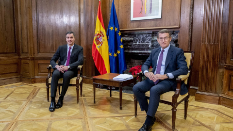 Pedro Sánchez y Alberto Núñez Feijóo.Alberto Ortega / Europa Press Pedro Sánchez y Alberto Núñez Feijóo.Alberto Ortega / Europa Press