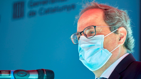 El presidente de la Generalitat, Quim Torra. EFE/ David Borrat/Archivo El presidente de la Generalitat, Quim Torra. EFE/ David Borrat/Archivo