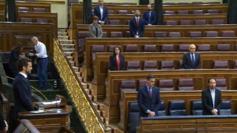 El Congreso guarda un minuto de silencio por los fallecidos El Congreso guarda un minuto de silencio por los fallecidos