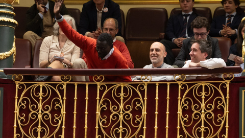 El impulsor de la ILP Agustín Nur durante una sesión plenaria en el Congreso de los Diputados, a 9 de abril de 2024, en Madrid (España).- Eduardo Parra / Europa Press El impulsor de la ILP Agustín Nur durante una sesión plenaria en el Congreso de los Diputados, a 9 de abril de 2024, en Madrid (España).- Eduardo Parra / Europa Press