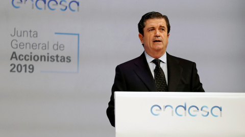 El hasta ahora presidente de Endesa, Borja Prado, en su última junta de accionistas. EFE/Chema Moya El hasta ahora presidente de Endesa, Borja Prado, en su última junta de accionistas. EFE/Chema Moya