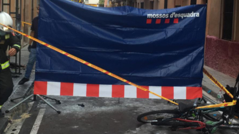 Incendi a la Barceloneta Incendi a la Barceloneta