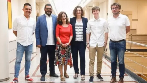 Grupo Parlamentario de la Izquierda Confederal del Senado. | Europa Press Grupo Parlamentario de la Izquierda Confederal del Senado. | Europa Press