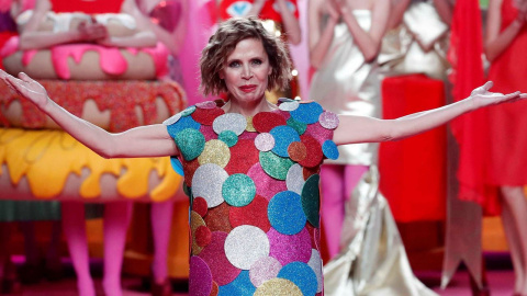 Ágatha Ruiz de la Prada en una imagen de archivo. Ágatha Ruiz de la Prada en una imagen de archivo.