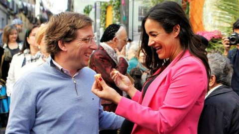 El candidato del PP a la Alcaldía de Madrid, José Luis Martínez Almeida, y la de Cs, Begoña Villacís. /EFE El candidato del PP a la Alcaldía de Madrid, José Luis Martínez Almeida, y la de Cs, Begoña Villacís. /EFE