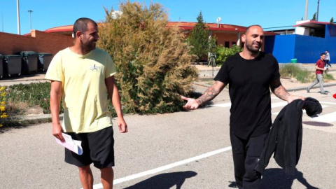 Cralos Aranda y Raúl Bravo. / EFE Cralos Aranda y Raúl Bravo. / EFE