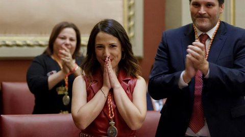 Patricia Hernández (PSOE), nueva alcaldesa de Santa Cruz.- EFE Patricia Hernández (PSOE), nueva alcaldesa de Santa Cruz.- EFE