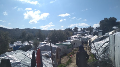 Campo de Refugiados de Moria, Lesbos. JESÚS CUEVAS. Campo de Refugiados de Moria, Lesbos. JESÚS CUEVAS.