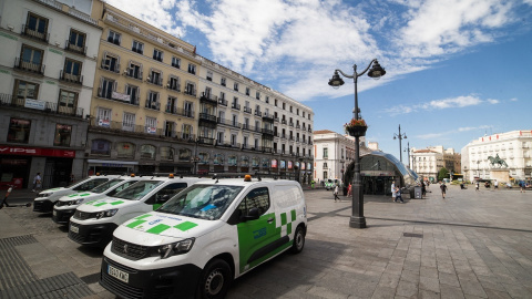 Peatonalización de la Puerta del Sol, a 20 de agosto de 2020. E.P./AFP7/ Joaquin Corchero Peatonalización de la Puerta del Sol, a 20 de agosto de 2020. E.P./AFP7/ Joaquin Corchero