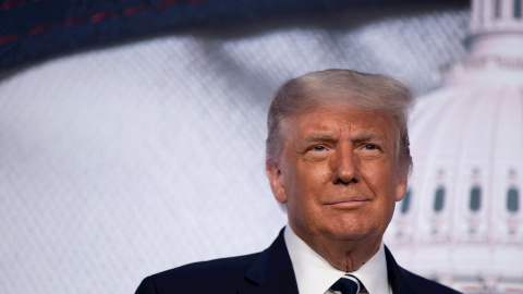 21/08/2020.- El presidente estadounidense Donald Trump. / EFE 21/08/2020.- El presidente estadounidense Donald Trump. / EFE