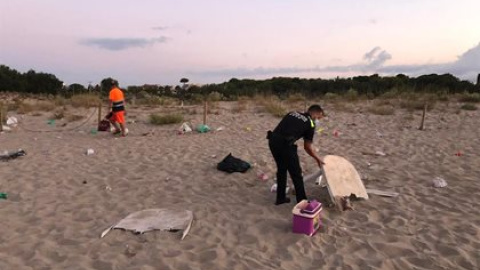 Disuelven un botellón de unos 50 jóvenes en Torredembarra / AYUNTAMIENTO DE TORREDEMBARRA Disuelven un botellón de unos 50 jóvenes en Torredembarra / AYUNTAMIENTO DE TORREDEMBARRA