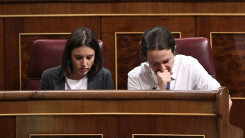Pablo Iglesias e Irene Montero llevan meses sufriendo episodios de acoso en su propia vivienda. / Europa Press Pablo Iglesias e Irene Montero llevan meses sufriendo episodios de acoso en su propia vivienda. / Europa Press
