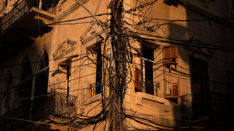Casa tradicional libanesa destruida por la explosión. / REUTERS Casa tradicional libanesa destruida por la explosión. / REUTERS