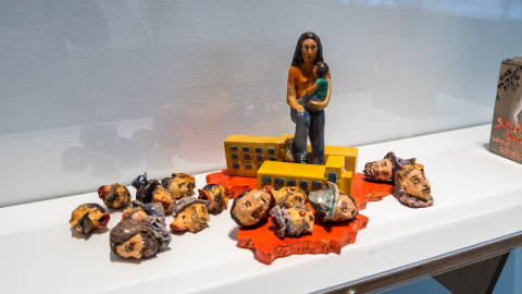 Escultura de Daniela Ortiz. /Pep Herreroi Escultura de Daniela Ortiz. /Pep Herreroi