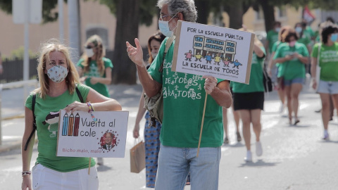 Los docentes de Madrid irán a la huelga los días 22 y 23 de septiembre. EFE/Romá Los docentes de Madrid irán a la huelga los días 22 y 23 de septiembre. EFE/Romá