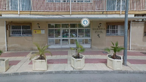 Fachada de la Comandancia de la Guardia Civil en Murcia. / Google Maps Fachada de la Comandancia de la Guardia Civil en Murcia. / Google Maps
