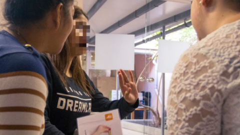 Usuarias del Centre Jove d'Atenció a les Sexualitats de Barcelona. / CJAS Usuarias del Centre Jove d'Atenció a les Sexualitats de Barcelona. / CJAS