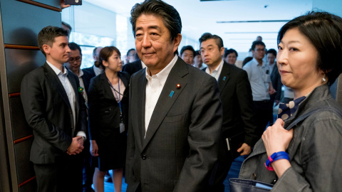 Shinzo Abe. - REUTERS Shinzo Abe. - REUTERS