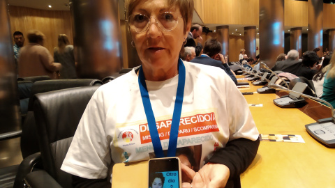 Margarita Pavón, abuela de la desaparecida Malén Zoe Ortiz. Margarita Pavón, abuela de la desaparecida Malén Zoe Ortiz.