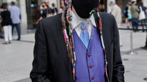 El Drogas, en el Festival de Cine de San Sebastián.- JORGE FUEMBUENA El Drogas, en el Festival de Cine de San Sebastián.- JORGE FUEMBUENA