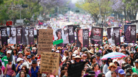 El 8M en México. REUTERS/Henry Romero El 8M en México. REUTERS/Henry Romero