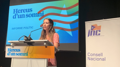 La secretària general de la JNC, Judith Tornojo. JNC