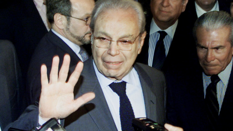El exsecretario general de Naciones Unidas Javier Pérez de Cuéllar. REUTERS El exsecretario general de Naciones Unidas Javier Pérez de Cuéllar. REUTERS
