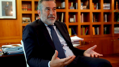 El consejero de Justicia e Interior de la Comunidad de Madrid, Enrique López, en una imagen de archivo. EFE/ Chema Moya El consejero de Justicia e Interior de la Comunidad de Madrid, Enrique López, en una imagen de archivo. EFE/ Chema Moya