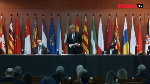 Carlos Lesmes: "Sentimos un enorme pesar. Se rompe una tradición de más de 20 años" Carlos Lesmes: "Sentimos un enorme pesar. Se rompe una tradición de más de 20 años"