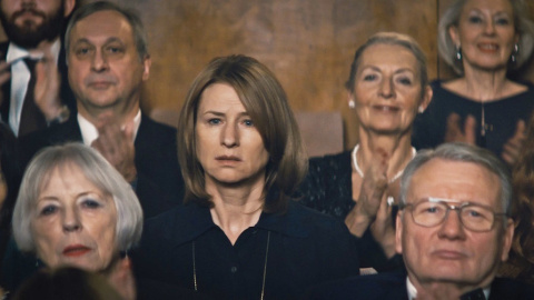 La actriz Corinna Harfouch.