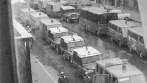 Víctimas de la "masacre" del 3 de marzo de 1976 en Vitoria acuden a la ONU para reclamar la Justicia que España niega Víctimas de la "masacre" del 3 de marzo de 1976 en Vitoria acuden a la ONU para reclamar la Justicia que España niega