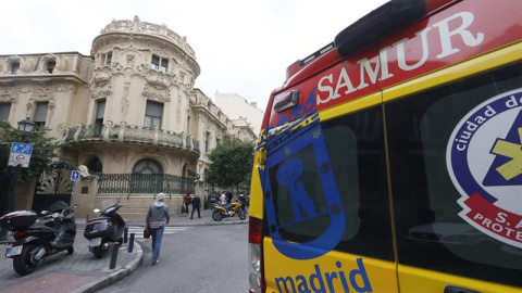 El Samur inicia este sábado los primeros paros en Madrid / EFE