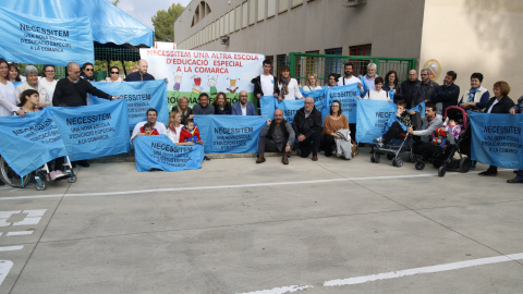 Una treintena de familias piden un nuevo centro de educación especial en la Selva (Girona). ALEIX FREIXAS/ACN Una treintena de familias piden un nuevo centro de educación especial en la Selva (Girona). ALEIX FREIXAS/ACN