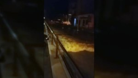La DANA golpea fuerte en el litoral catalán La DANA golpea fuerte en el litoral catalán