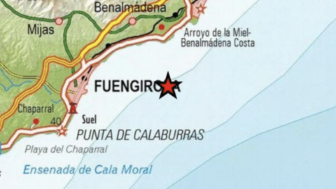 Localización exacta del seísmo.- INSTITUTO GEOGRÁFICO NACIONAL Localización exacta del seísmo.- INSTITUTO GEOGRÁFICO NACIONAL