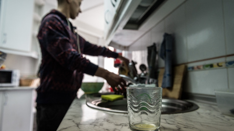 Imran, en su domicilio Imran, en su domicilio